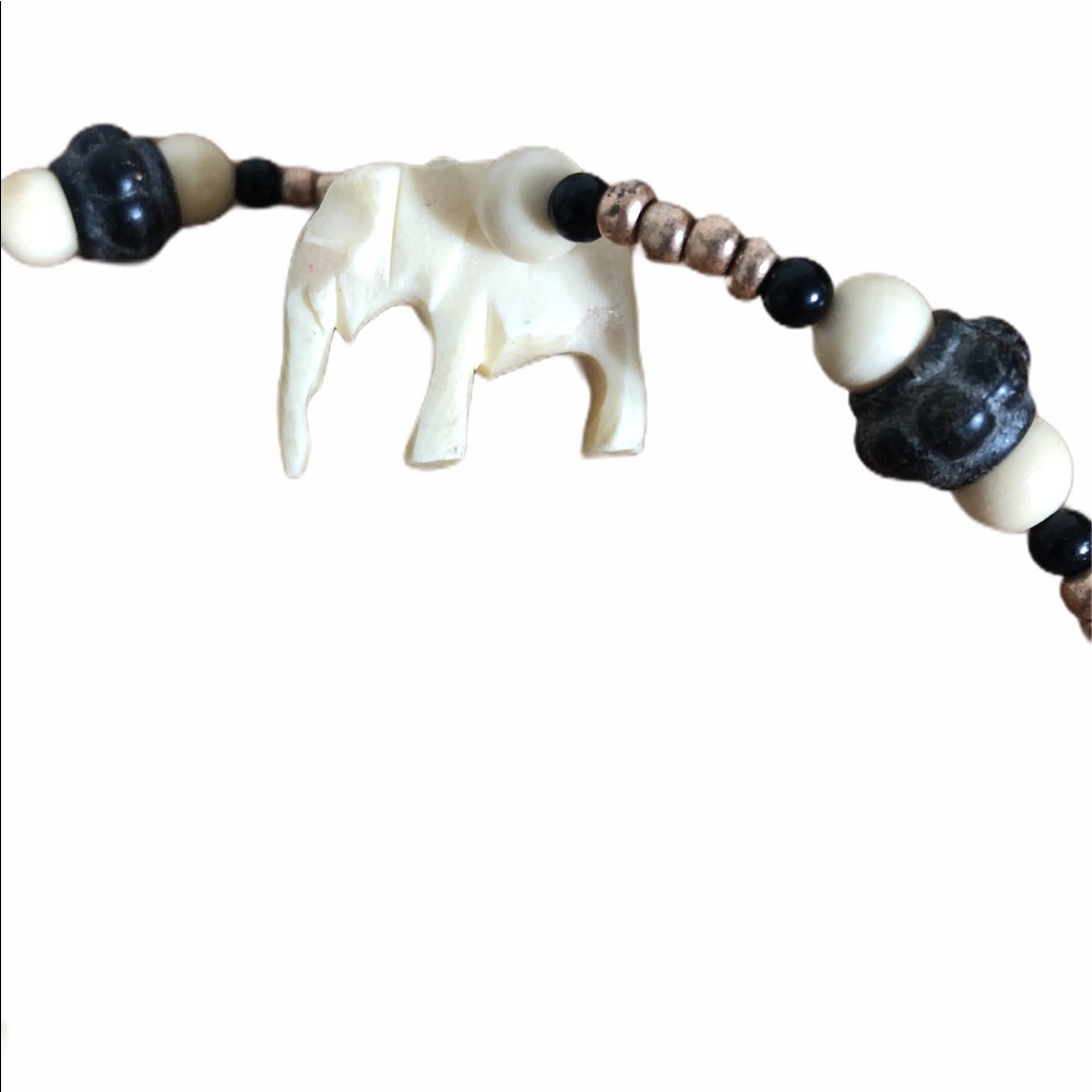Host Pick Carved Elephant Necklace - Picture 6 of 6